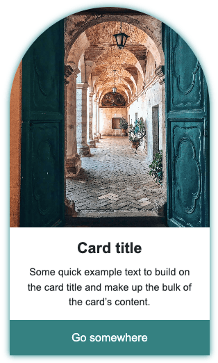 Arched Card HTML CSS