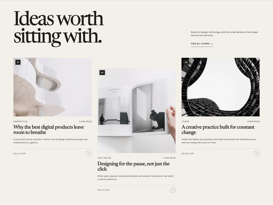 Blogs Section HTML CSS