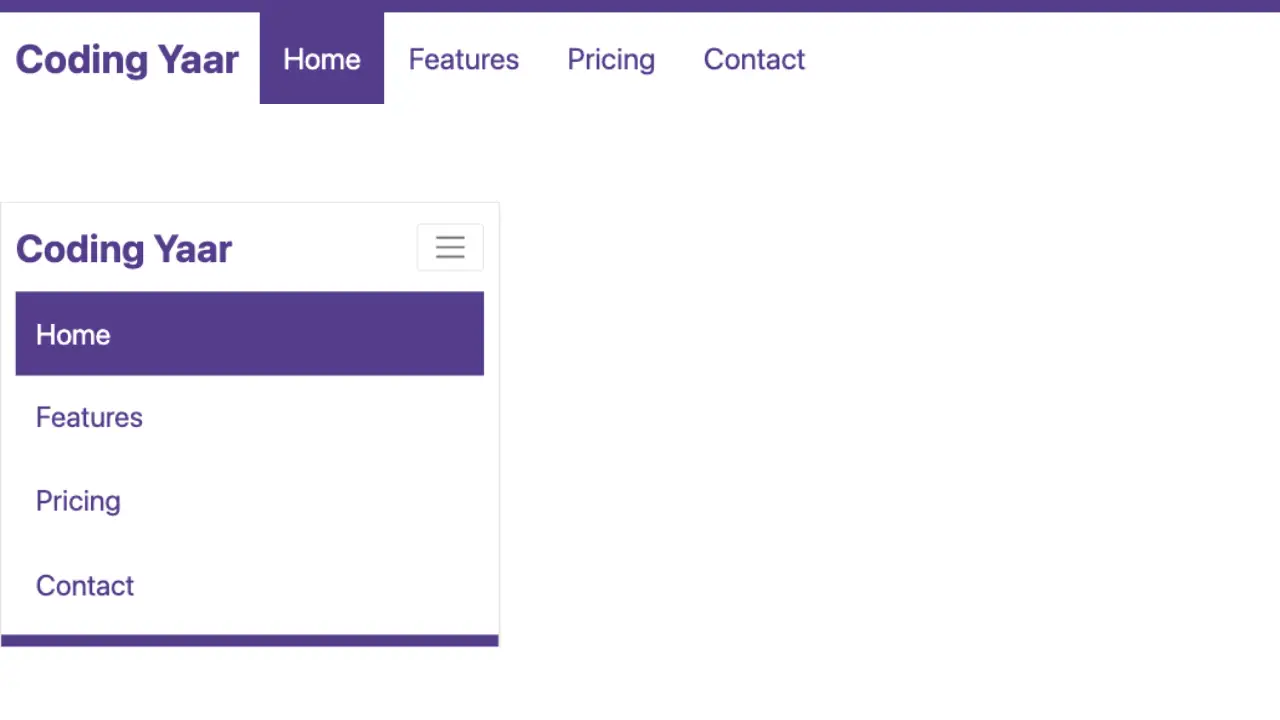 Bootstrap Navbar border line and active background-color