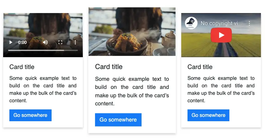 Card Hover Effects Bootstrap