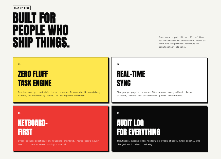 Features Section HTML CSS