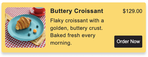 Horizontal Product Card HTML CSS #4