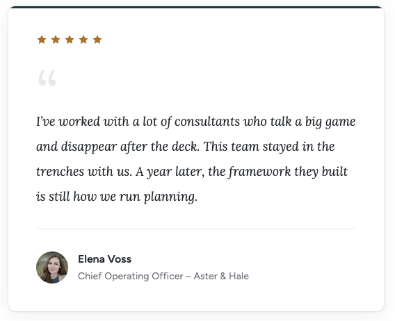 HTML CSS Testimonial Card #2