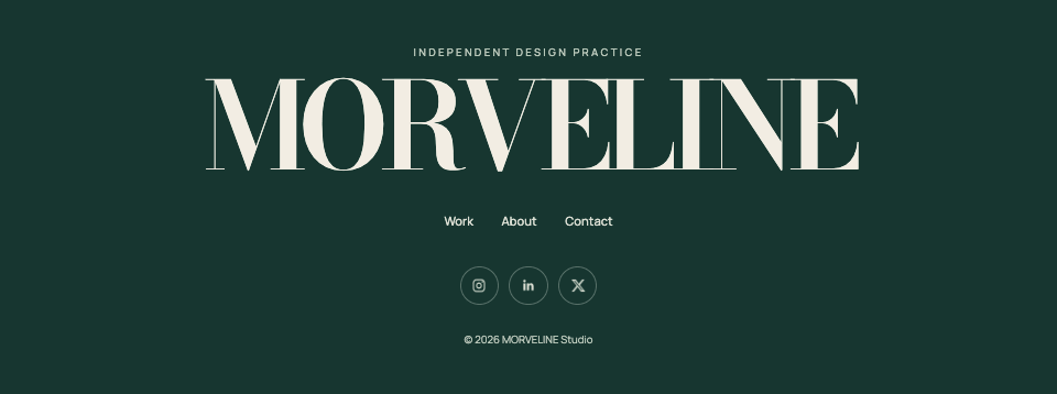Minimal Footer Template HTML CSS