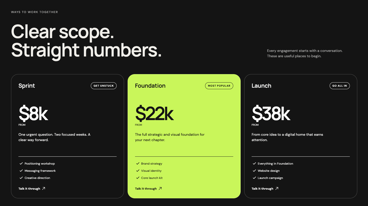 Pricing Section HTML CSS
