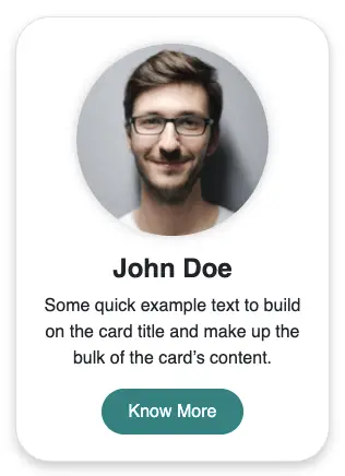 Bootstrap Profile Card