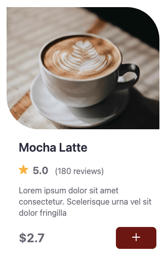 HTML CSS product card